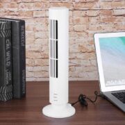 Ventilador Torre USB Mini Portátil Sem Hélice - Imagem 3