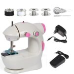 Mini Máquina de Costura Portátil Elétrica Bivolt