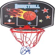Cesta De Basquete Infantil Tabela 40cm Retratil Porta Parede - Imagem 3