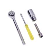 Jogo de Soquetes e Chaves 52 peças – Kit Completo para Manutenção e Reparos - Imagem 3