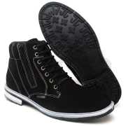 Bota Coturno Masculino Couro Legitimo Confortável - Imagem 8