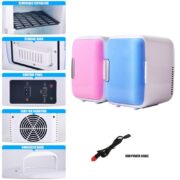 Frigobar 4 Litros 12v Mini Geladeira Quente Frio Skin Care - Imagem 3