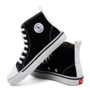 Tênis Feminino Star Cano Alto Casual Basico de Amarrar Classico All Confortavel - Imagem 3