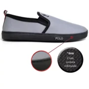 Tenis Sapatenis Masculino Slip On Confortável Fácil de Calçar Sem Cadarço - Imagem 13