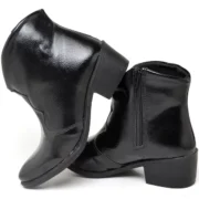 Bota Western Feminina Cano Médio Couro sintético - Imagem 6