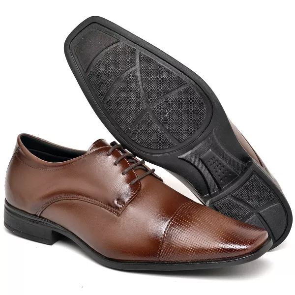 Sapato Masculino Social Luxo Elegante Confortável com Cadarço
