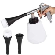 Pistola Tornador Pneumática Rolamentada 1000ml Com Corneta Limpeza Profissional Btto1000 - Imagem 2