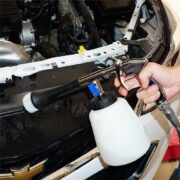 Pistola Tornador Pneumática Rolamentada 1000ml Com Corneta Limpeza Profissional Btto1000 - Imagem 5