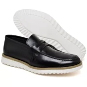 Sapato Masculino Oxford Casual Moderno Luxo Elegante - Imagem 3