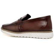 Sapato Masculino Oxford Casual Moderno Luxo Elegante - Imagem 8