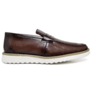 Sapato Masculino Oxford Casual Moderno Luxo Elegante - Imagem 7