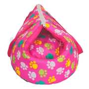 Bolsa Pet Amora 2 Em 1 Impermeavel Pop Dog Transporte Cor Pink