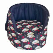 Bolsa Pet Amora 2 Em 1 Impermeável Pop Dog Transporte Cor Preto - Imagem 3