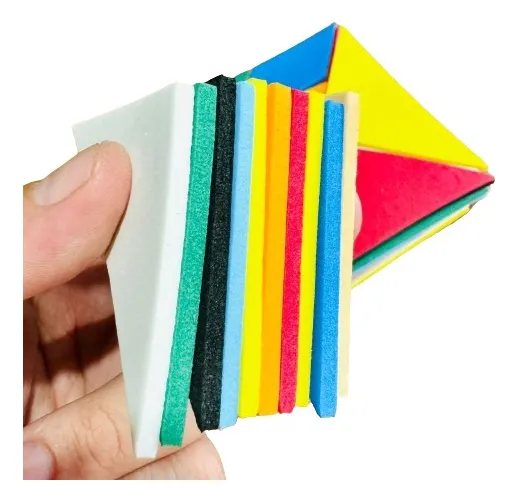 Tangram 70 Peças Eva Colorido 10 Jogos Educativo - Toy Trade - Imagem 7