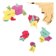 Quebra Cabeça Mapa Do Brasil Regiões Brinquedo Educativo - Imagem 6