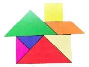 Tangram Quadro Quebra Cabeça Educativo Brinquedo Toy Trade - Imagem 4