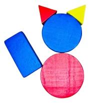 Blocos Lógicos 48pçs Madeira Educativo Pedagógico Toy Trade - Imagem 7