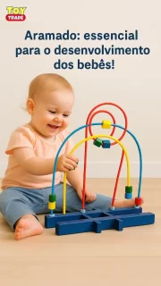 Brinquedo Conjunto De Aramados 6 Peças Educativo Toy Trade - Imagem 2
