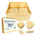 Brinquedo Educativo Material Dourado 611pçs Didátic Toytrade