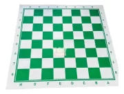 Tabuleiro De Xadrez Damas 46x46cm Napa Grande Dobrável 46cm - Imagem 6