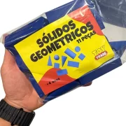 Sólidos Geométricos 11 Peças Madeira Educativo Toy Trade - Imagem 5