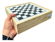 Jogos de mesa 5x1 Xadrez Dama Ludo Trilha Jogo da Velha Tabuleiro - Imagem 4