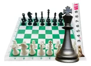 Xadrez Escolar Jogo Oficial Tabuleiro Grande 46cm Toy Trade - Imagem 2