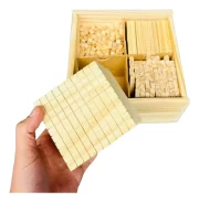 Material Dourado 611pçs Madeira Escolar Matemática Toy Trade - Imagem 5