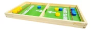 Jogo Chute Certo Puck Game Tabuleiro Mesa Madeira Toy Trade - Imagem 7