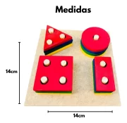 Prancha Seleção Jr 16pçs Jogo Educativo Pedagógico Toy Trade - Imagem 6