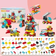 Brinquedo Educativo - Mosaico Geométrico 100 Peças Cx De Madeira Criatividade Toy Trade - Imagem 9