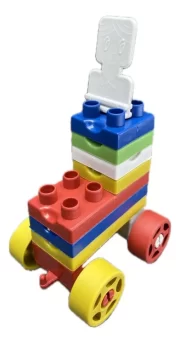 Blocos De Montar Tudo 200 Peças Infantil Multibloco Criativo - Imagem 6