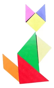 Tangram Quadro Quebra Cabeça Educativo Brinquedo Toy Trade - Imagem 3