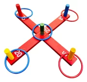 Jogo De Argolas Cruz Brinquedo Educativo Gincana Toy Trade - Imagem 2