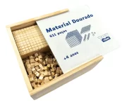 Material Dourado 611pçs Madeira Escolar Matemática Toy Trade - Imagem 8