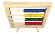 Ábaco Fechado Madeira Contador Escolar Matemática Toy Trade - Imagem 3