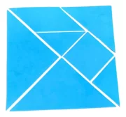 Tangram 70 Peças Eva Colorido 10 Jogos Educativo - Toy Trade - Imagem 4