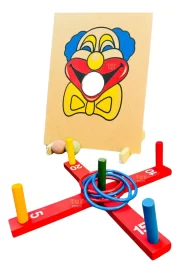 Boca Do Palhaço + Jogo De Argola Kit Festa Diversão Gincana - Imagem 5