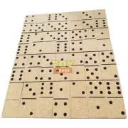 Jogo 6 Em 1 Xadrez Dama Ludo Dominó Trilha Velha Jr Toytrade - Imagem 3