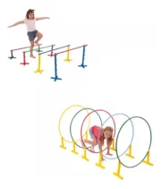 Linha Movimentação Ativa 68pçs Brinquedo De Atividade Física - Imagem 5