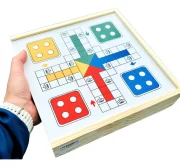 Jogos 6x1 Xadrez + Dama + Dómino + Jogo Velha + Ludo+ Trilha - Imagem 6