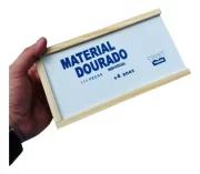 Material Dourado 111pçs Educativo Contador Escolar Toy Trade - Imagem 3