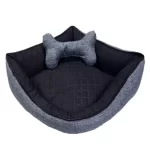 Cama Pet de Canto Luna Extra Grande Quadrada Impermeável Chumbo