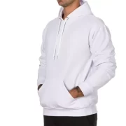 Conjunto Blusa Moletom Liso Ganguru Agasalho - Imagem 7