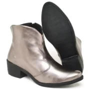 Bota Western Feminina Cano Médio Couro sintético - Imagem 3