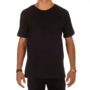 Camiseta Masculina Básica Tendencia Lisa - Imagem 4