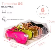 Colmeia Organizadora GG Cristal - Imagem 3