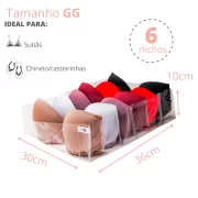 Colmeia Organizadora GG Cristal - Imagem 4