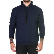 Conjunto Blusa Moletom Ganguru Agasalho Liso - Imagem 9