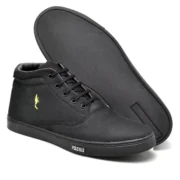 Tenis Sapatenis Masculino Casual Botinha Cano Alto Confortável Variedade Estiloso - Imagem 5